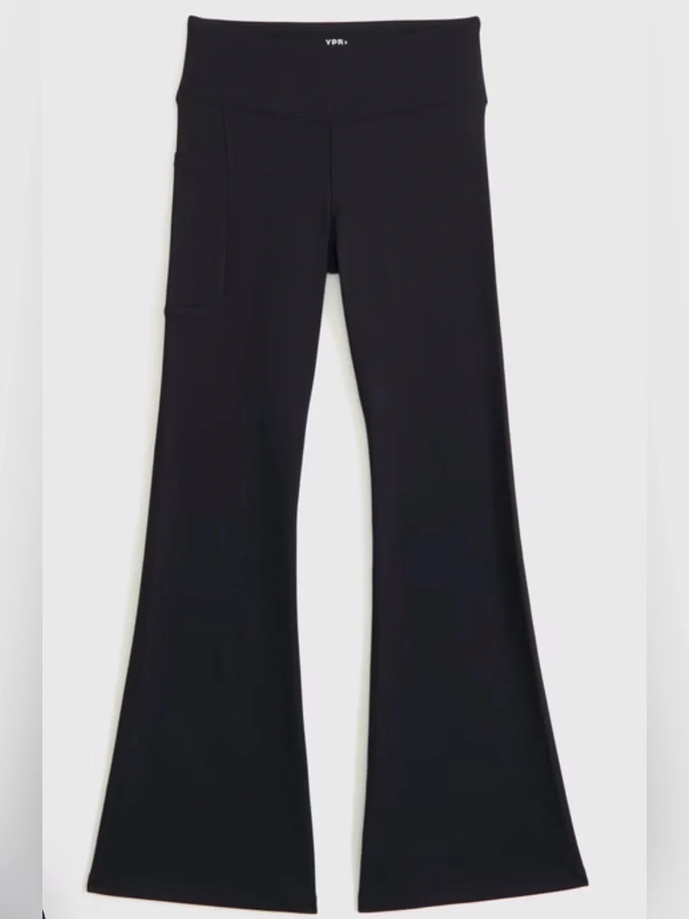 Abercrombie Kids Black Flare Yoga Pants
